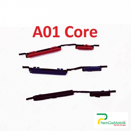 Nút Nguồn Nhựa Âm Lượng Ngoài Samsung Galaxy A01 Core Original Power Button + Volume Control Button